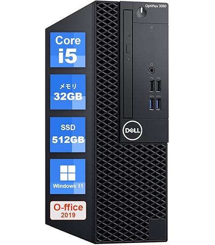 Amazon.co.jp: 【整備済み品】 DELL OptiPlex 5070 SFF 第9世代 i7
